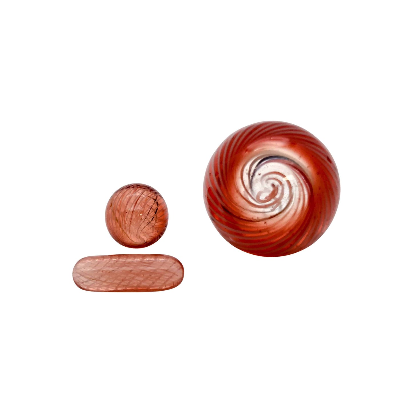 Brian Sheridan Glass - Slurper Set Pomegranate Over Rainbow - OPS.com