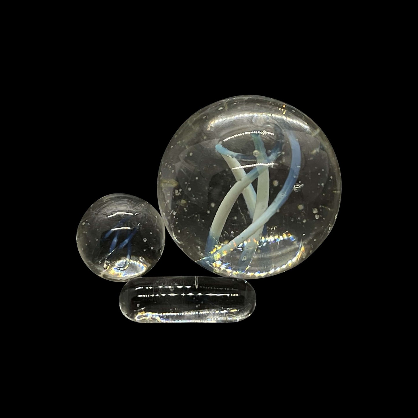 Brian Sheridan Glass - Slurper Set Secret White - OPS.com