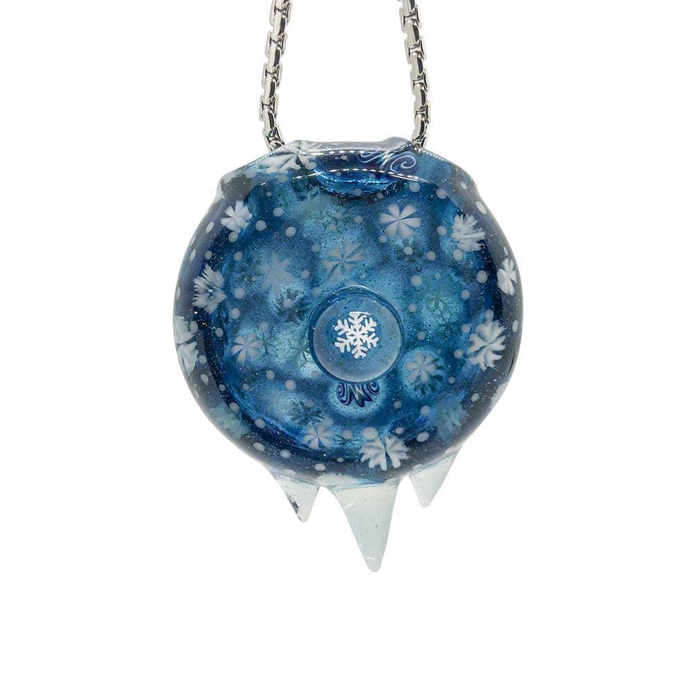Chaka Glass Art - Large Blizzard tech Pendant - OPS.com