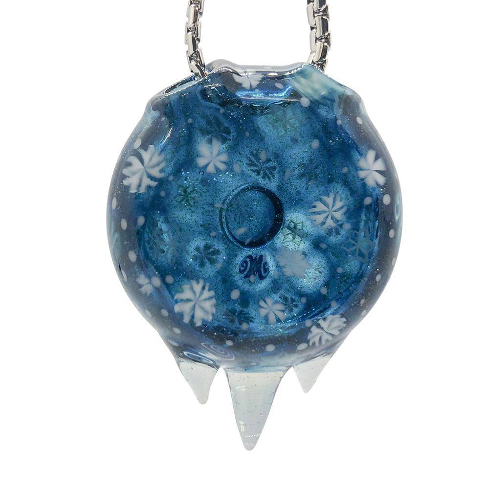 Chaka Glass Art - Large Blizzard tech Pendant - OPS.com