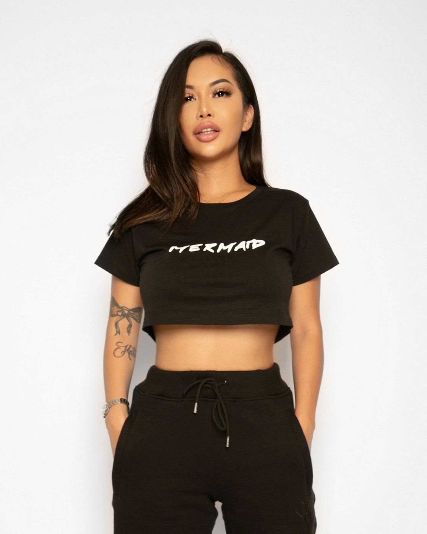 French Water Supply- Mermaid Crop T-Shirt - OPS.com