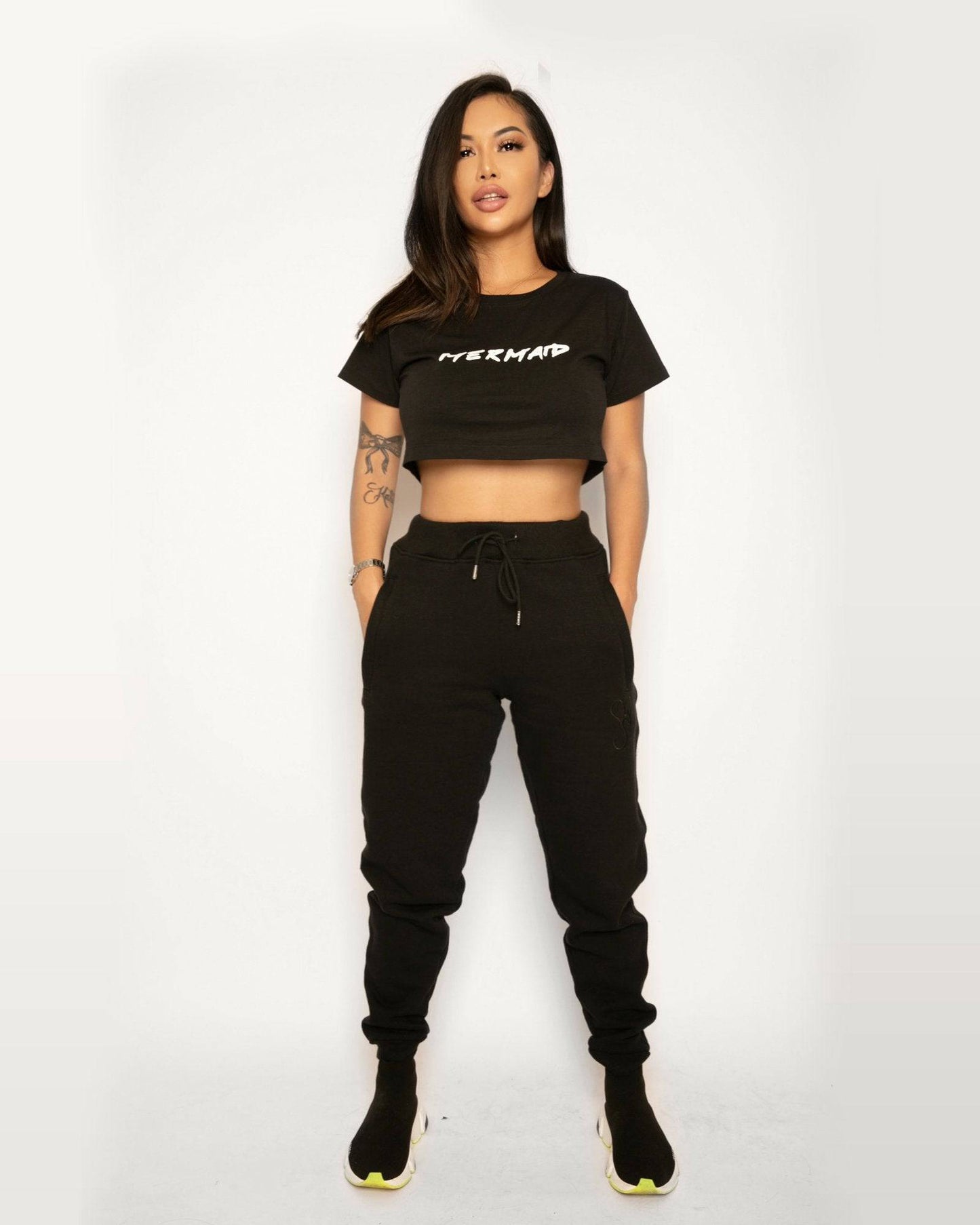 French Water Supply- Mermaid Crop T-Shirt - OPS.com