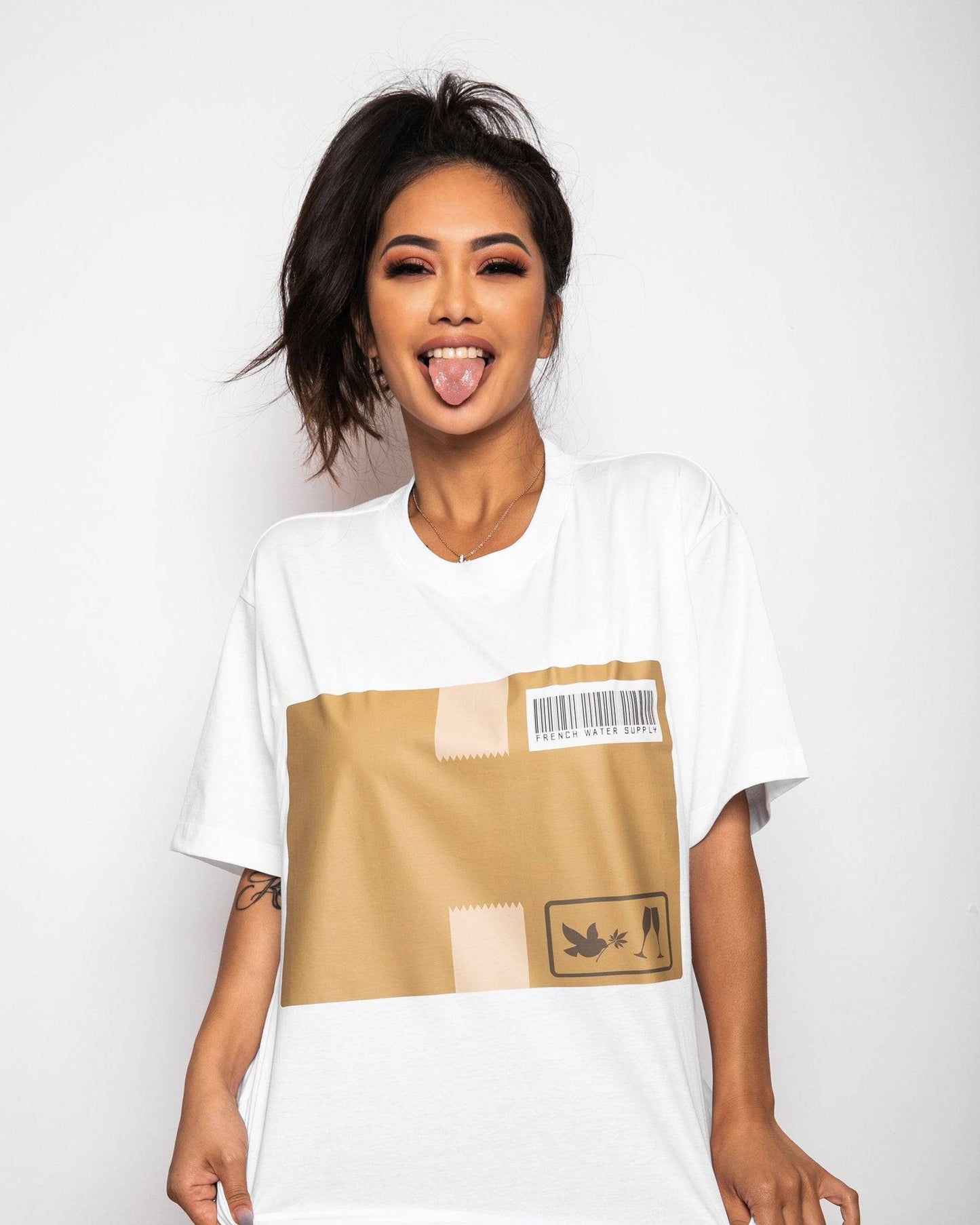 French Water Supply- Box T-Shirt - OPS.com