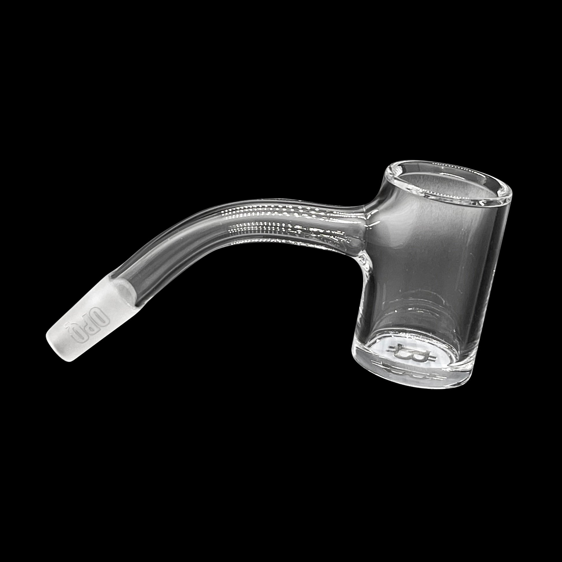 On Point Quartz - Bitcoin 25mm Beveled Top with 4mm Thick Bottom Quartz Banger HQ - OPS.com