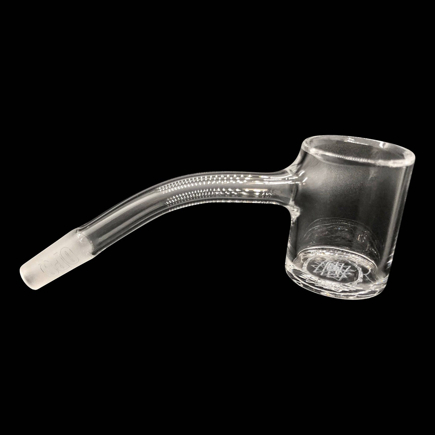 On Point Quartz - “Tetra-H” 30mm Beveled Top with 4mm Thick Bottom Quartz Banger HQ - OPS.com