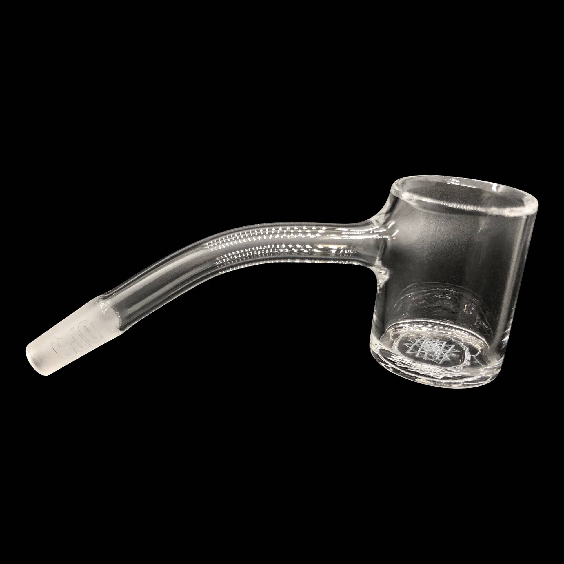On Point Quartz - “Tetra-H” 30mm Beveled Top with 4mm Thick Bottom Quartz Banger HQ - OPS.com