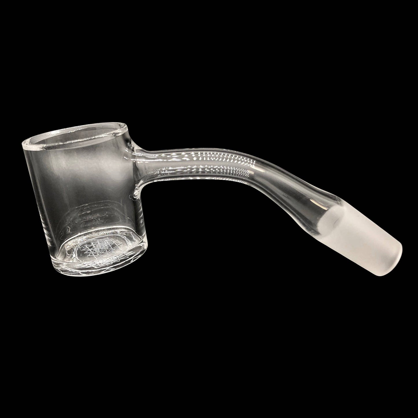 On Point Quartz - “Tetra-H” 30mm Beveled Top with 4mm Thick Bottom Quartz Banger HQ - OPS.com
