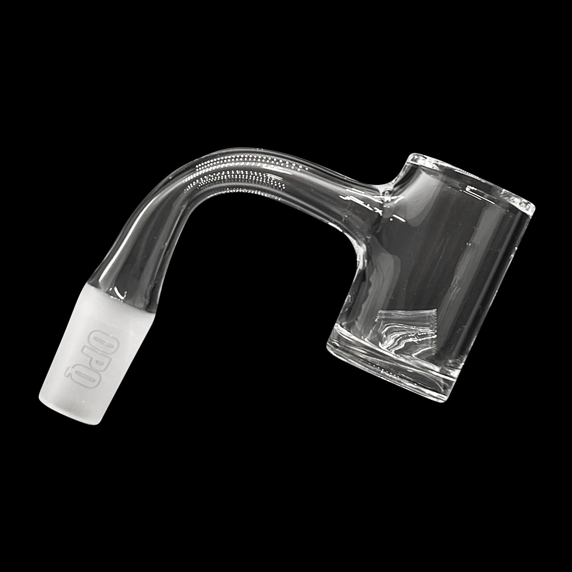 On Point Quartz - Bitcoin 25mm Beveled Top with 4mm Thick Bottom Quartz Banger HQ - OPS.com