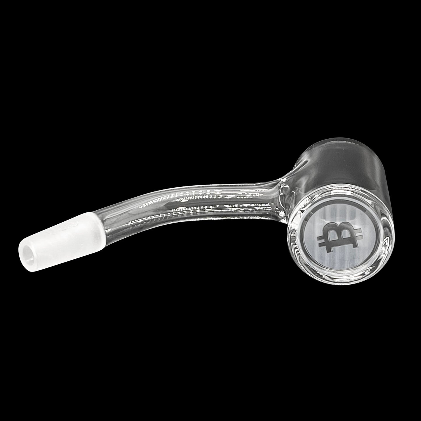 On Point Quartz - Bitcoin 25mm Beveled Top with 4mm Thick Bottom Quartz Banger HQ - OPS.com