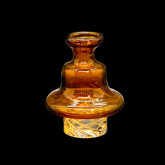 On Point Smoke - Amber Riptide V2 Spinning Carb Cap for 25mm Quartz Bangers - OPS.com