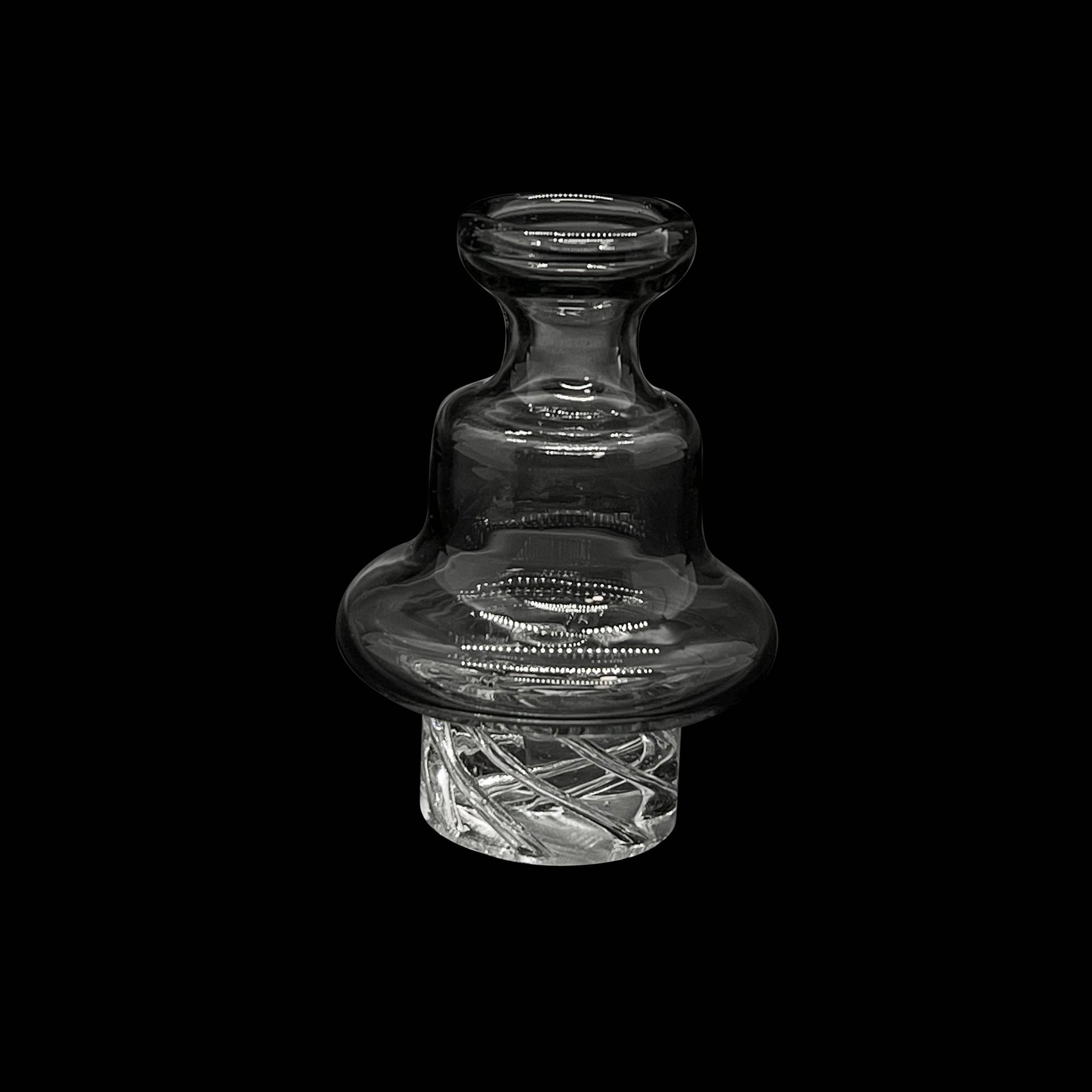 On Point Smoke - Smokey Black V2 Spinning Carb Cap for 25mm Quartz Bangers - OPS.com