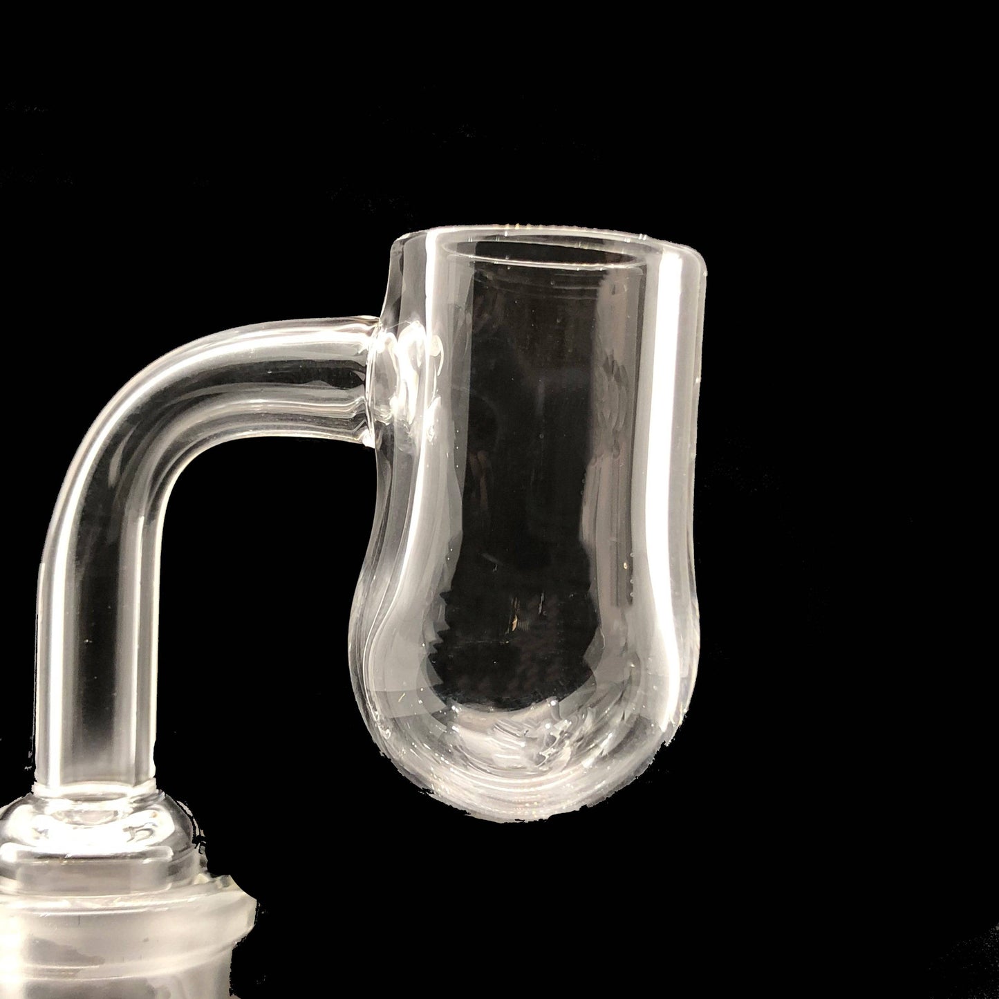 On Point Smoke- 20mm Round Bottom Quartz 14mm Male - OPS.com