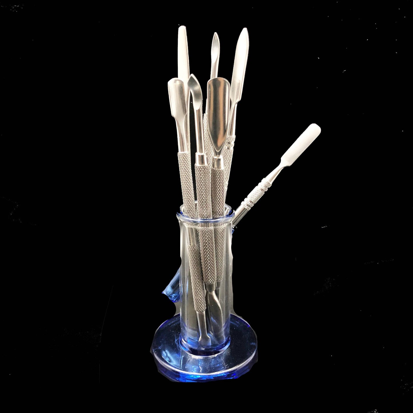 On Point Smoke Shop - Complete 7-Part Dab Tool Kit with Tool Holder - OPS.com