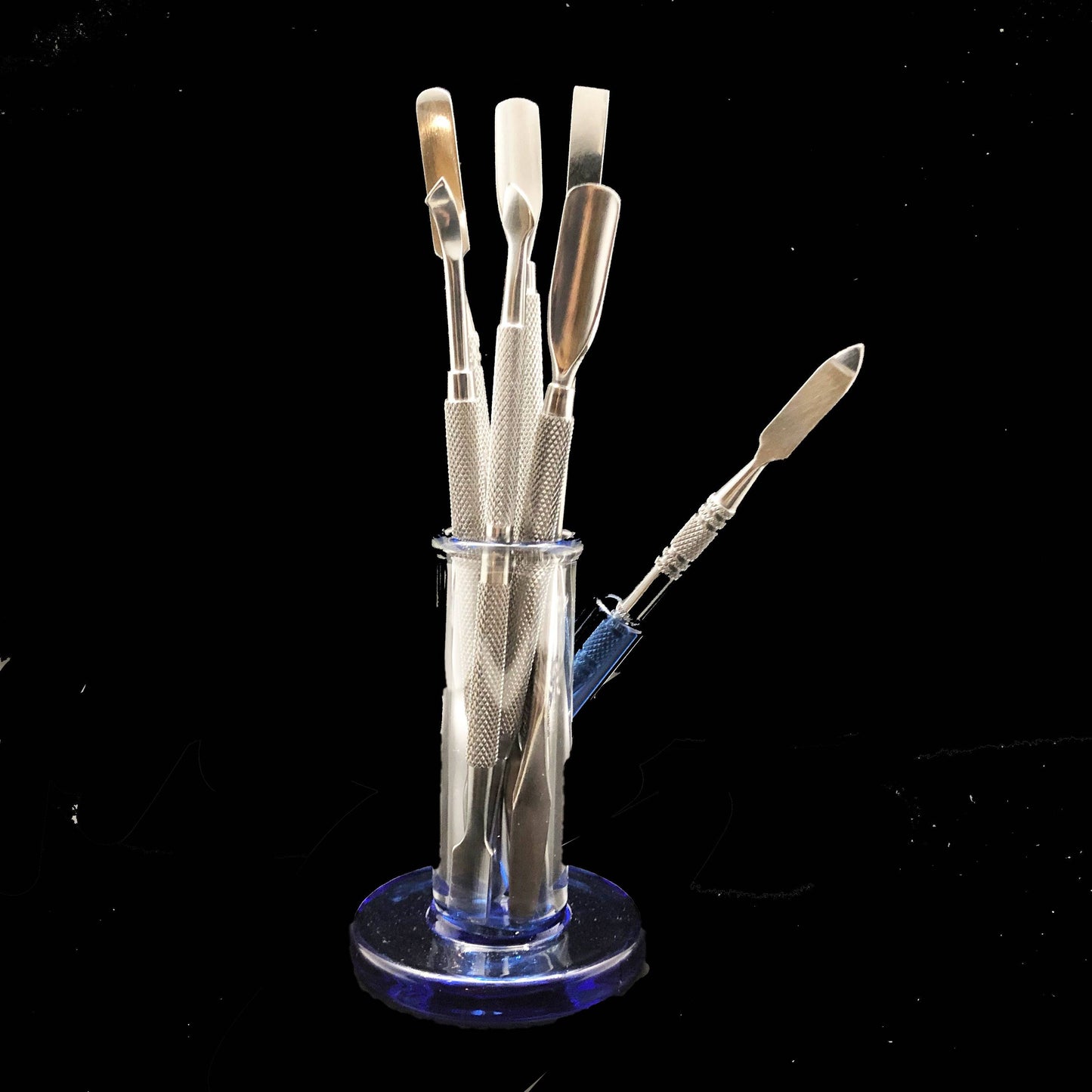 On Point Smoke Shop - Complete 7-Part Dab Tool Kit with Tool Holder - OPS.com