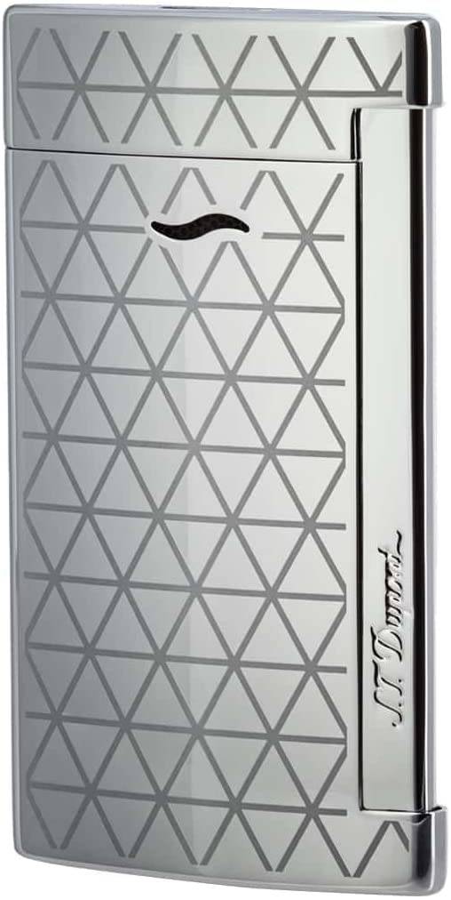 S.T Dupont- S.T Dupont Lighter Slim 7 Chrome Firehead Finish w/Gas - OPS.com
