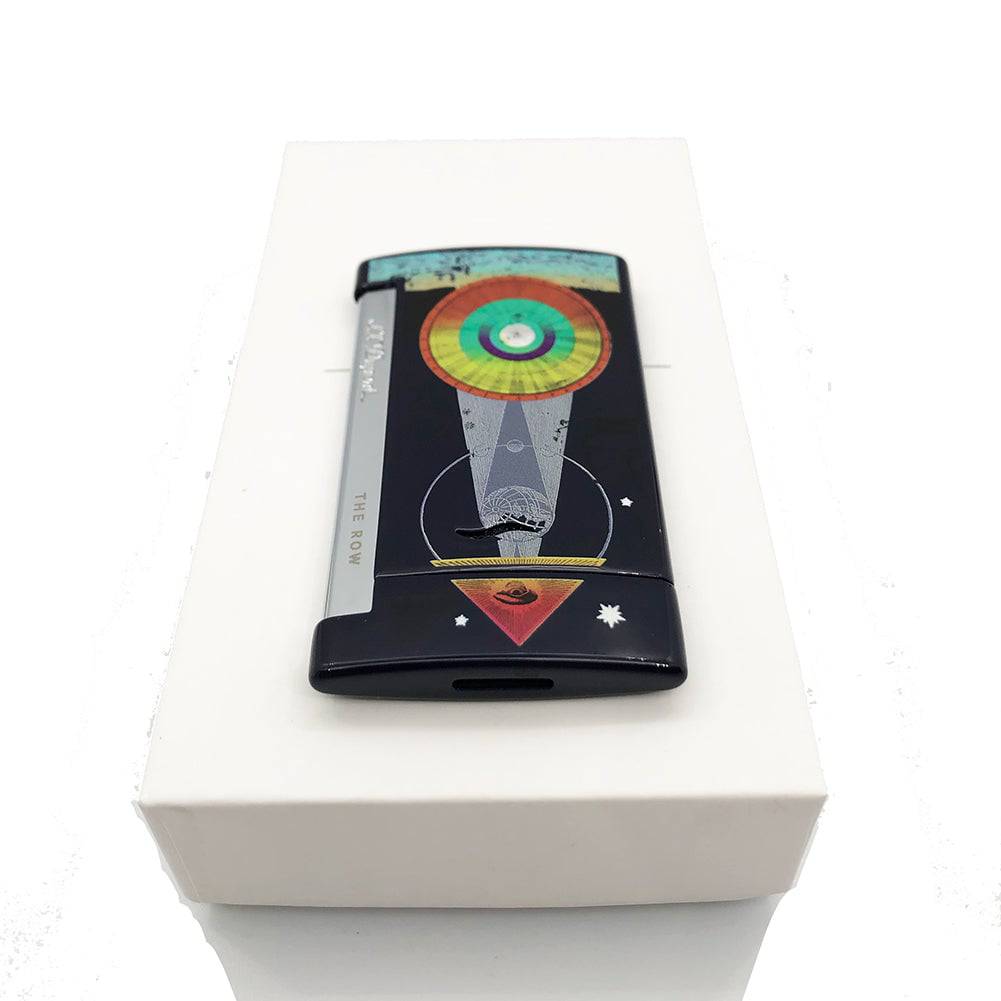 S.T Dupont- S.T Dupont Lighter Slim 7 The Row Eye Finish w/Gas - OPS.com