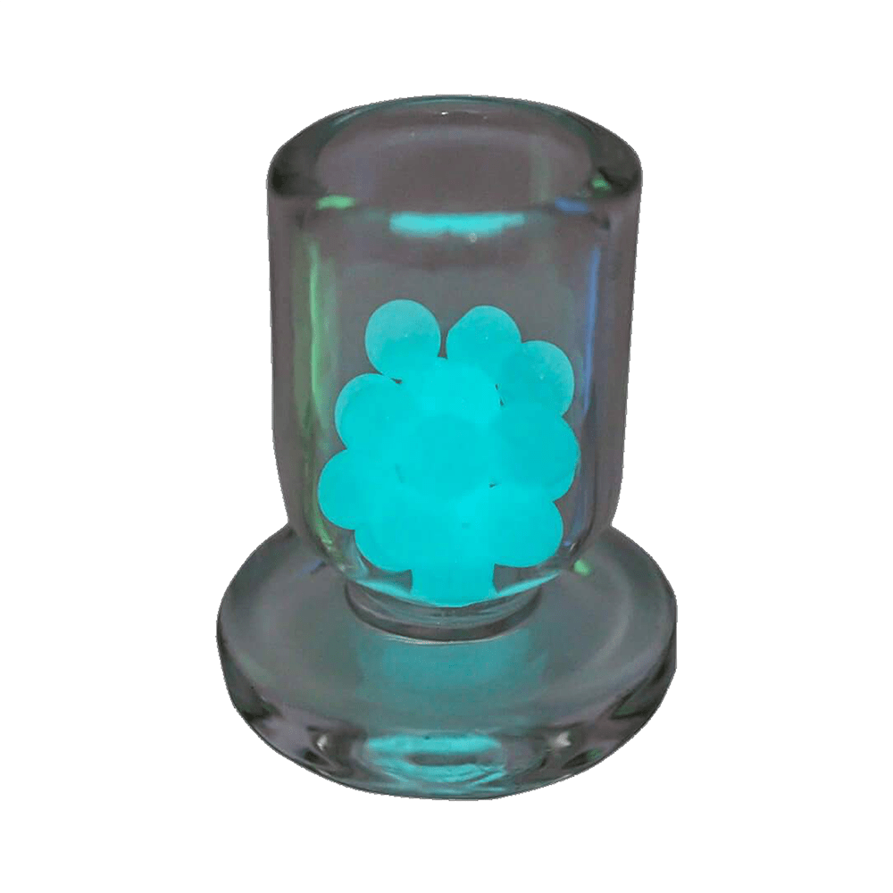 Terp Pearlz- Glow in the Dark Quartz Glass Pearls by Terp Pearlz 6mm size - OPS.com