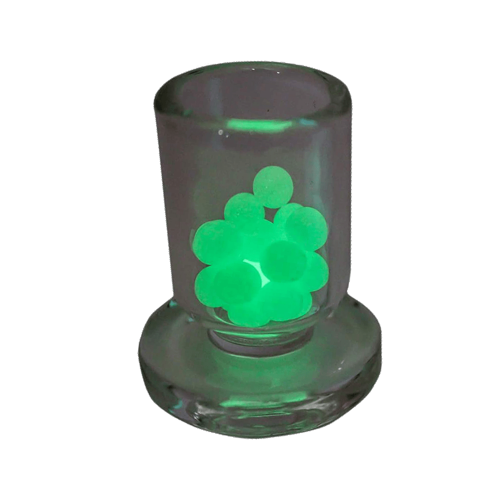Terp Pearlz- Glow in the Dark Quartz Glass Pearls by Terp Pearlz 6mm size - OPS.com
