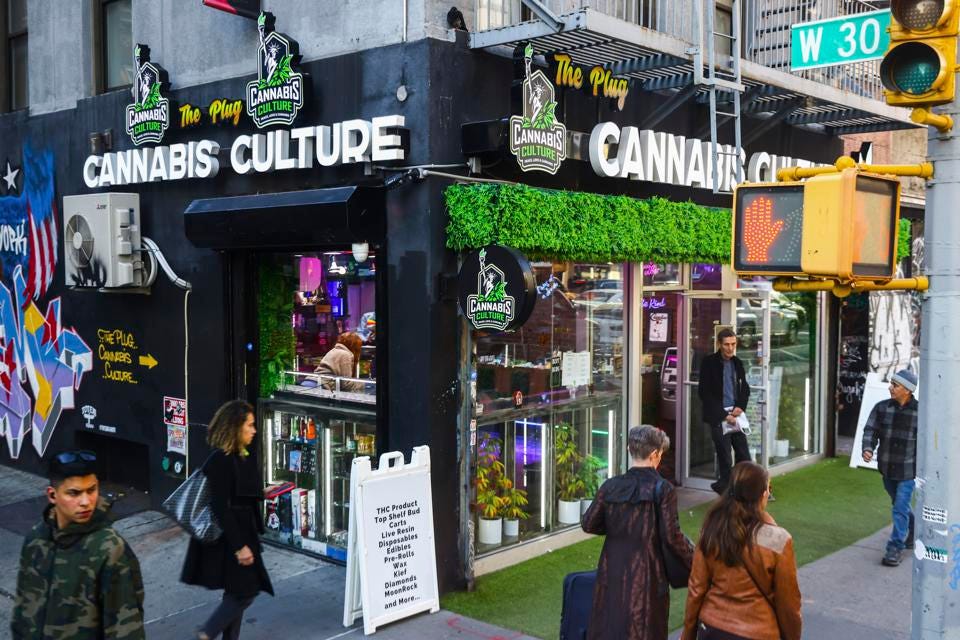 New York City's Cannabis Conundrum: 1,200 Illegal Stores and Only 1 Legal One