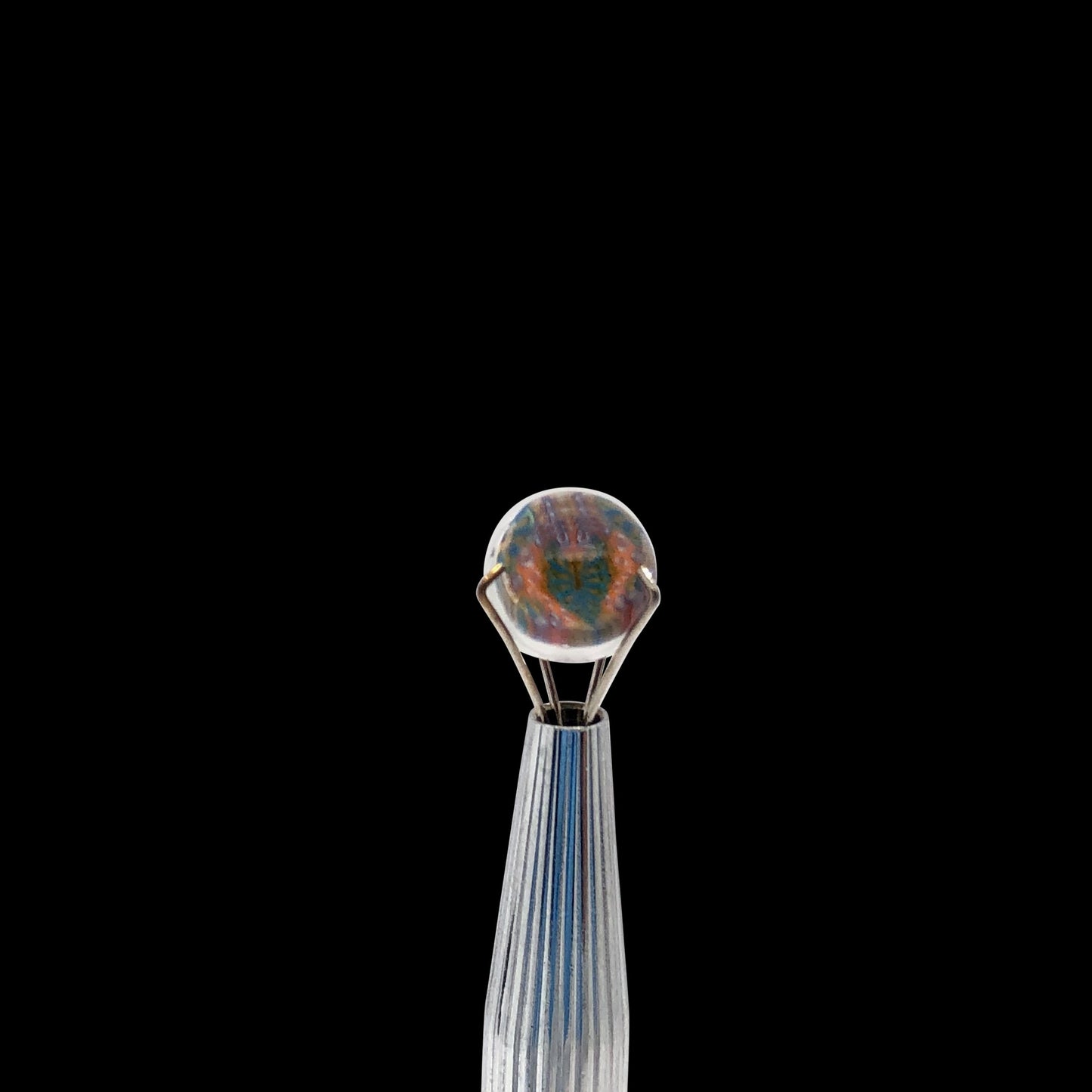 Banjo Glass Art -"Vision Cane Eyes 2" Pearl Size 7.5mm-7.8mm - OPS.com