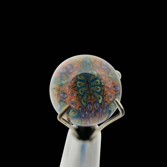 Banjo Glass Art -"Vision Cane Eyes 2" Pearl Size 8mm - OPS.com