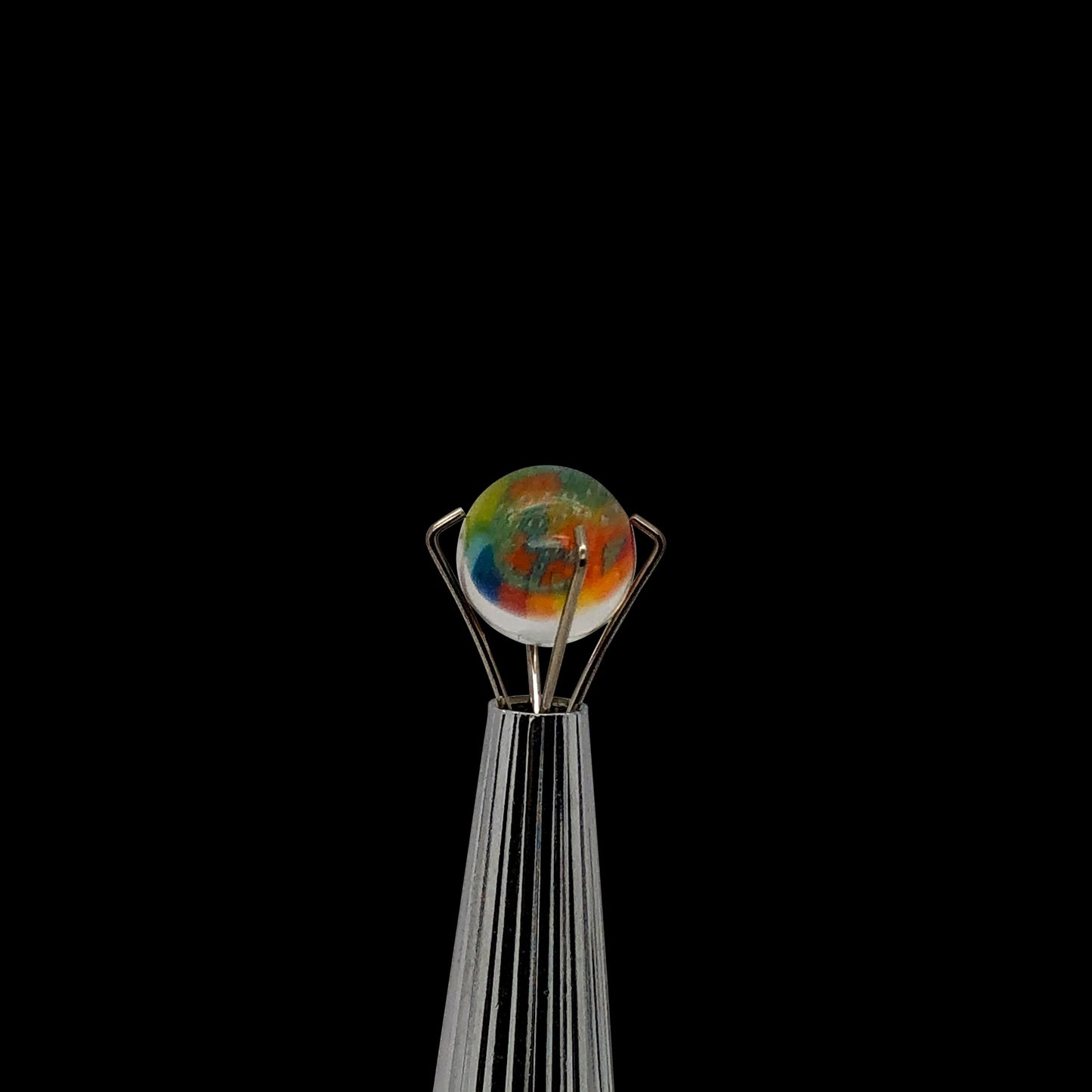 Banjo Glass Art -"Vision Cane Eyes" Pearl Size 5.7mm-6mm - OPS.com
