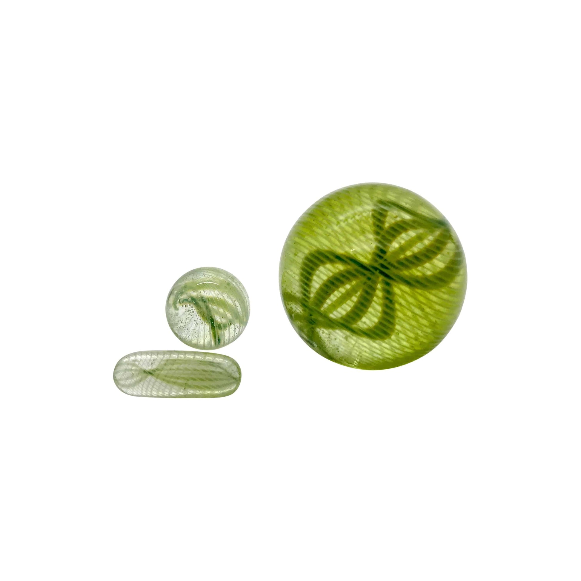 Brian Sheridan Glass - Slurper Set Lime Drop Green - OPS.com
