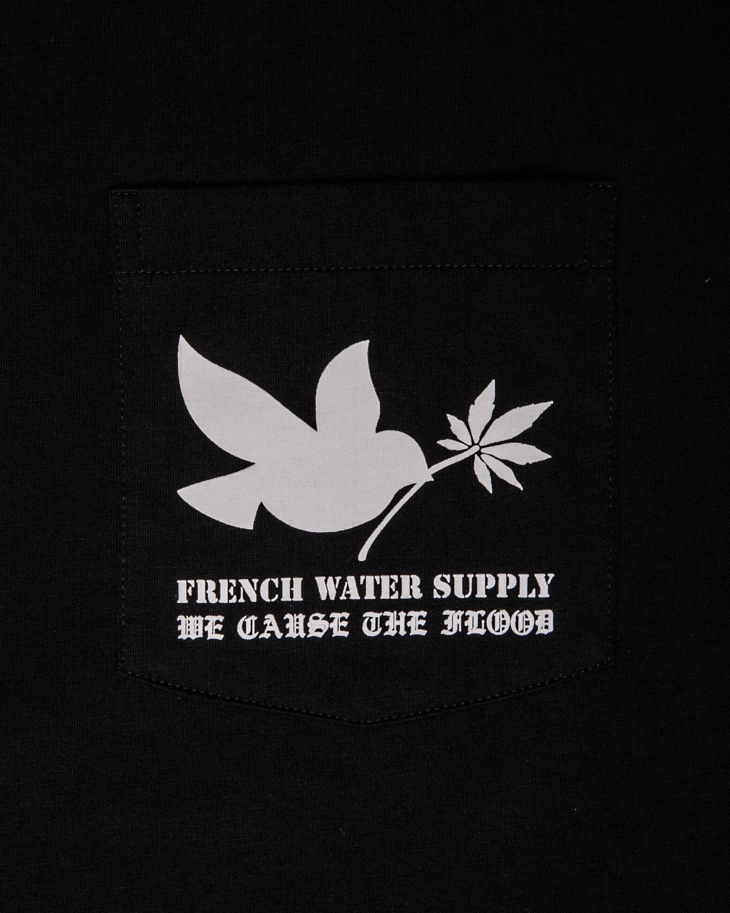 French Water Supply- Pocket T-Shirt - OPS.com