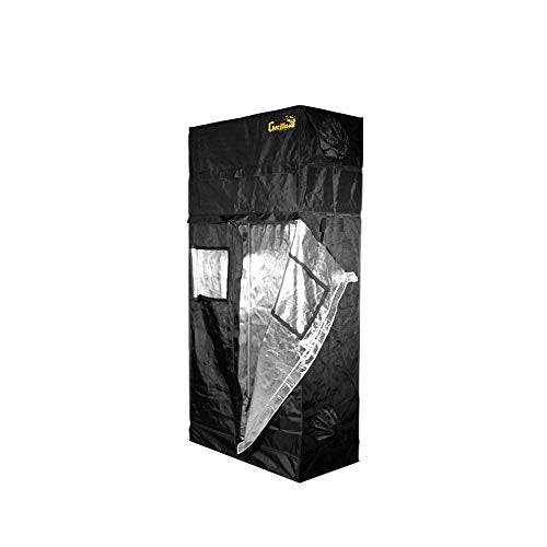 Gorilla Grow Tent GGT24 GGT24 Grow Tent, 2 by 4 by 6-Feet/11-Inch, Black - OPS.com
