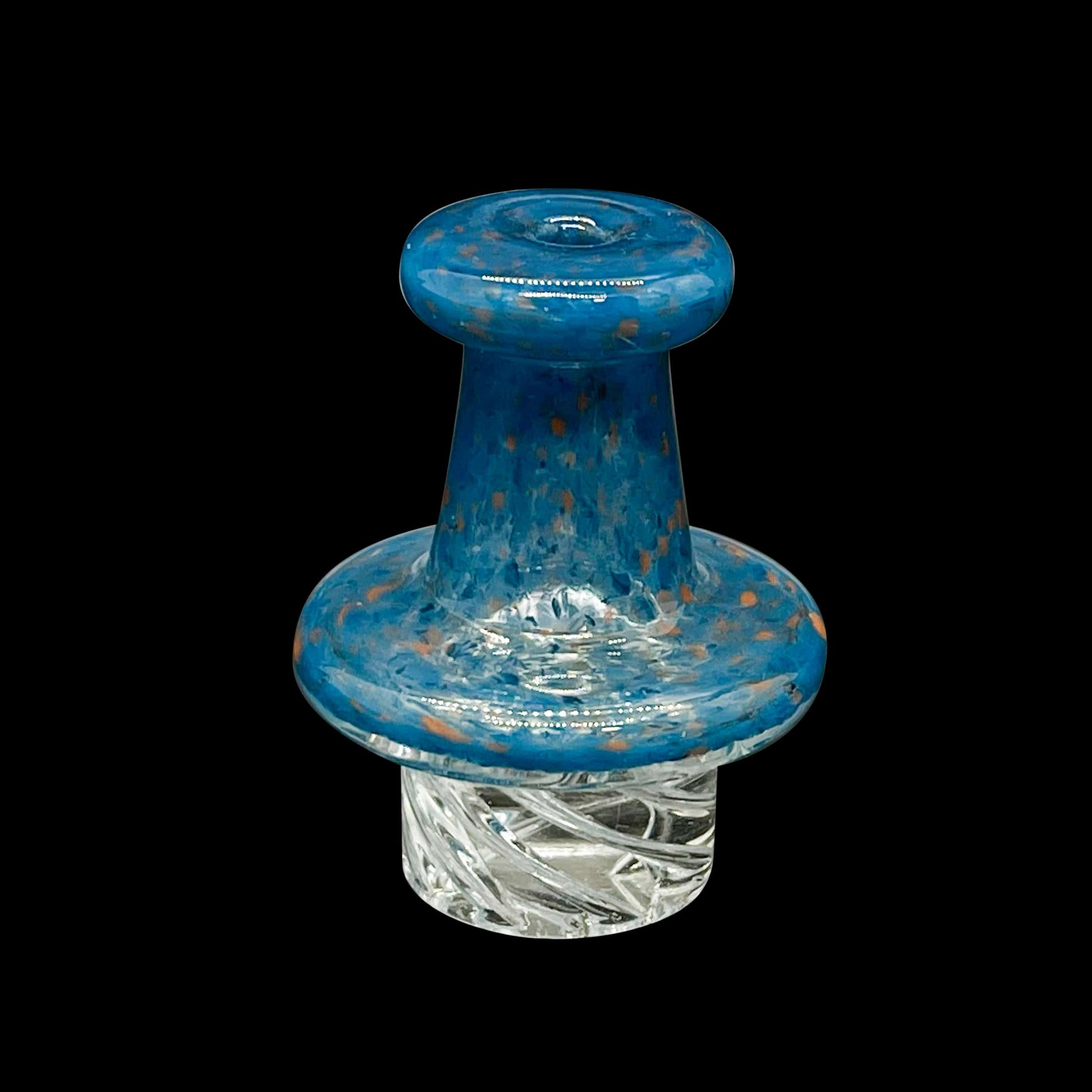 On Point Smoke - Blue Zest N Silo Spinning Carb Cap for 25mm Quartz Bangers - OPS.com