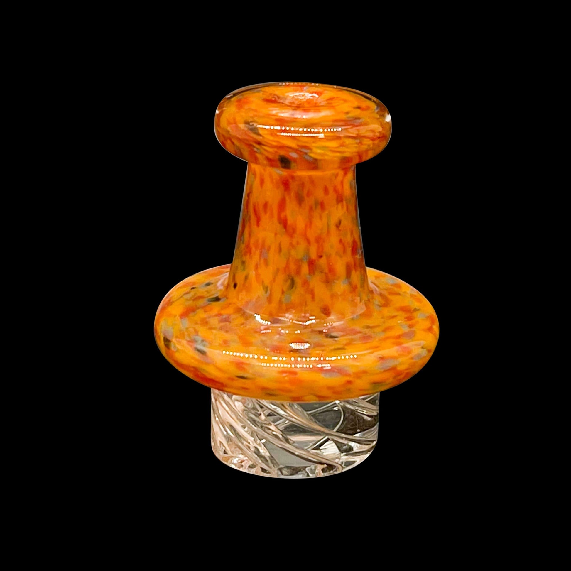 On Point Smoke - Fumed Tangie N Silo Spinning Carb Cap for 25mm Quartz Bangers - OPS.com