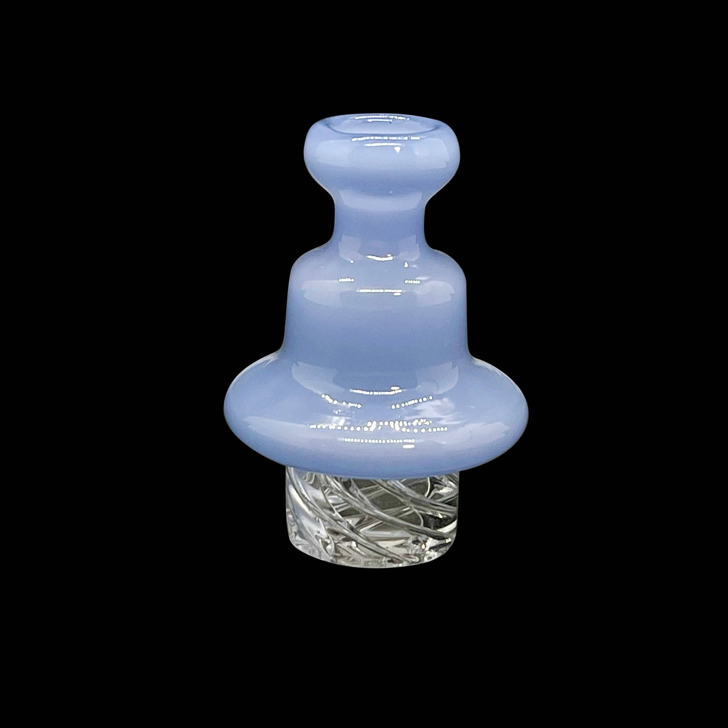 On Point Smoke - Light Lilac Riptide V2 Spinning Carb Cap for 25mm Quartz Bangers - OPS.com