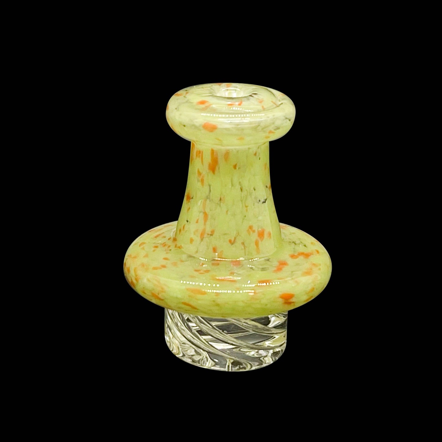 On Point Smoke - Mellow Yellow N Silo Spinning Carb Cap for 25mm Quartz Bangers - OPS.com
