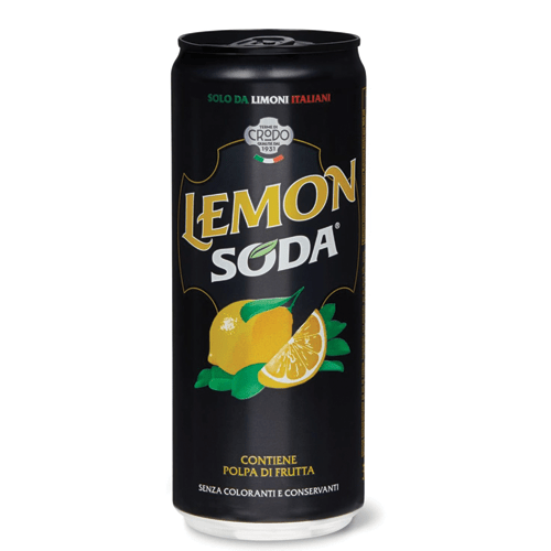 On Point Smoke- Lemon Soda - Italian Soda - Product of Italy - OPS.com